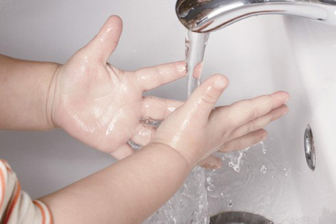 勤洗手预防疾病